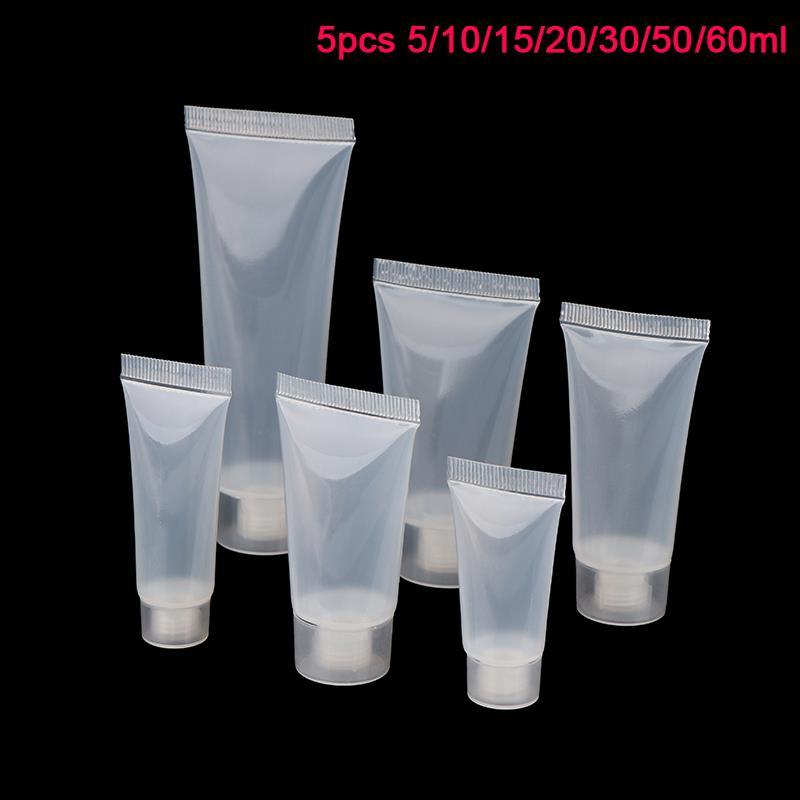 Dry Shampoo Travel - 1/5pcs 10-50ml Squeeze Lotion Container Refillable