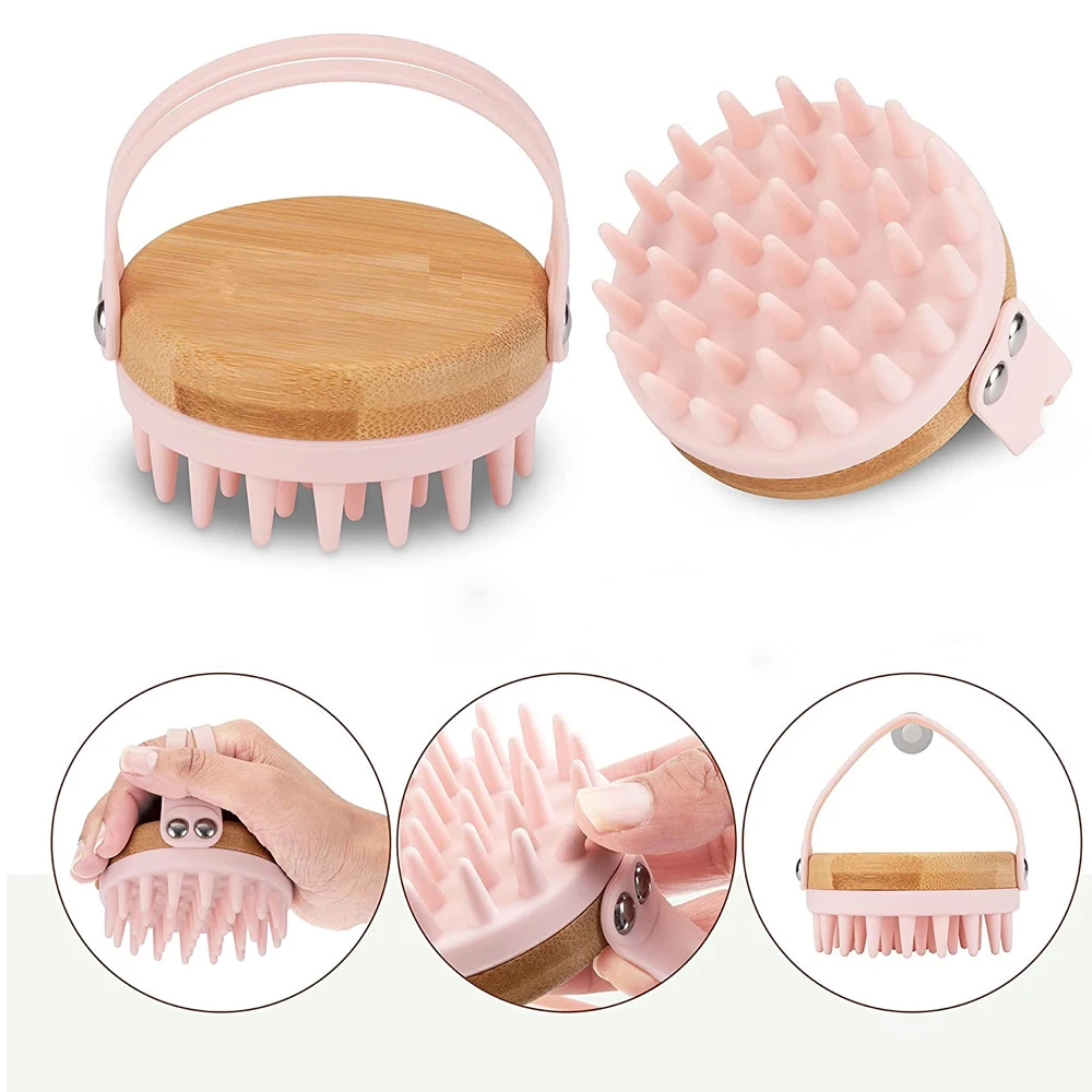 Hair Care Clinic - New Scalp Massager Shampoo Brush Wooden