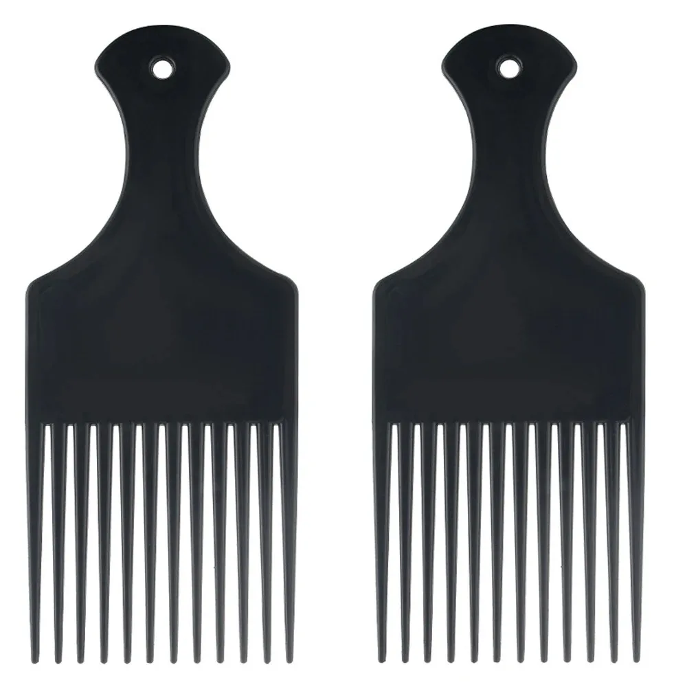 Afro Pick Comb - Wide Teeth Brush Pick Comb Fork