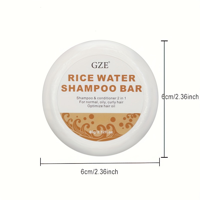 GZE Rice Water Shampoo Bar Soa - đánh giá và giá Hair Care Treatment