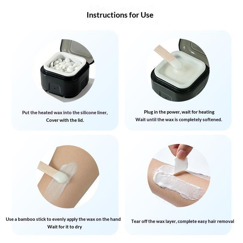 Mini Wax Heater Machine Silico - đánh giá và giá Hair Care Clinic