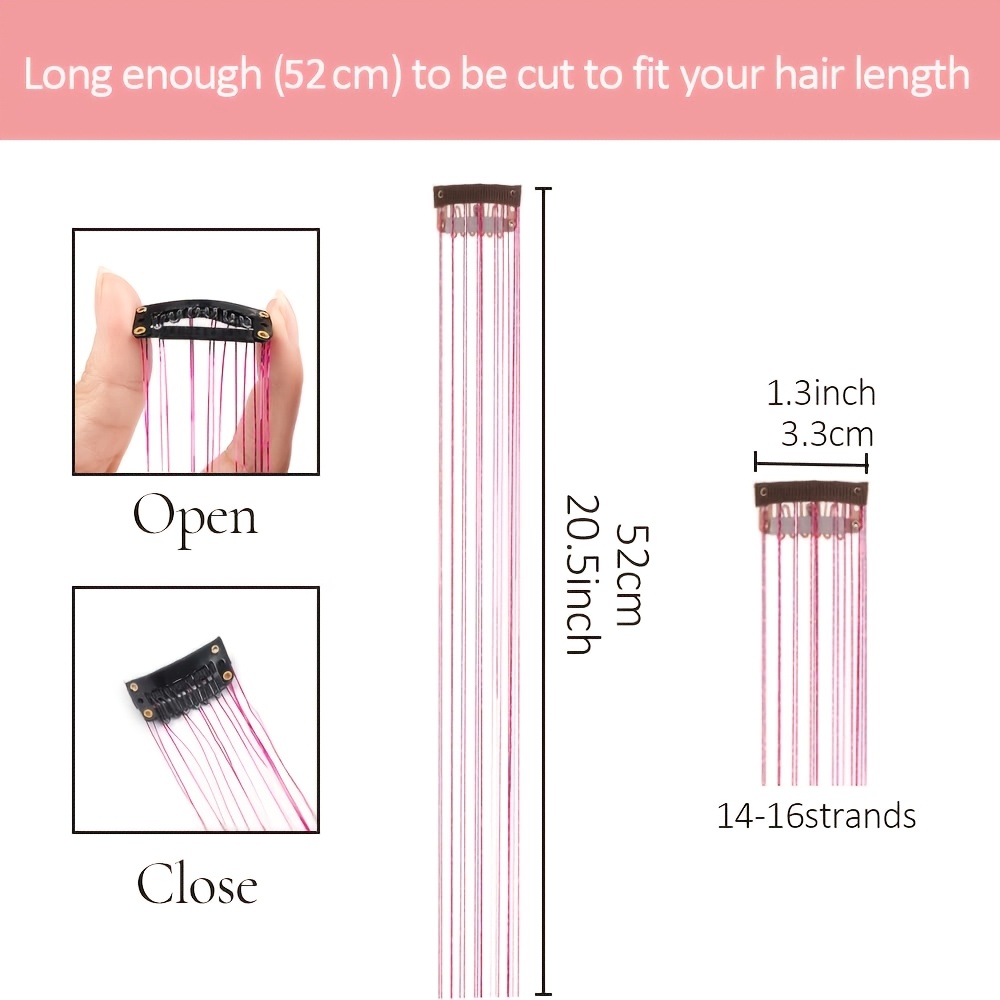 Hair Tinsel 12 Pcs Hair Tinsel - đánh giá và giá Hair Care Set
