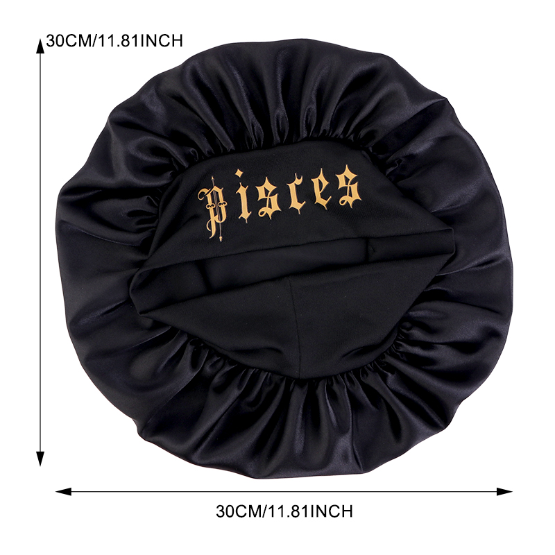 New 12 Zodiac Solid Color Slee - đánh giá và giá Satin Hair Bonnet