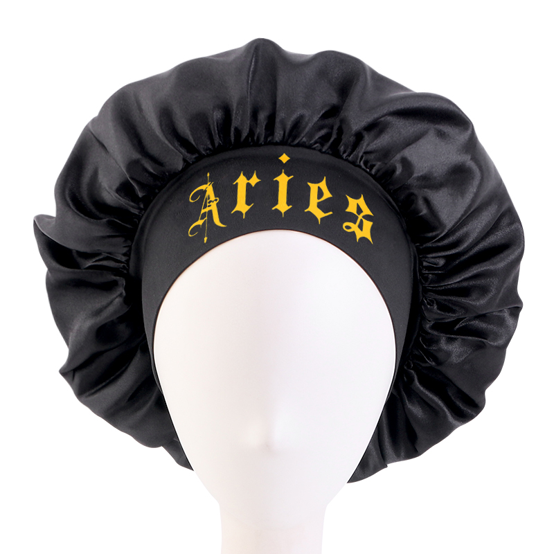 New 12 Zodiac Solid Color Slee - đánh giá và giá Satin Hair Bonnet
