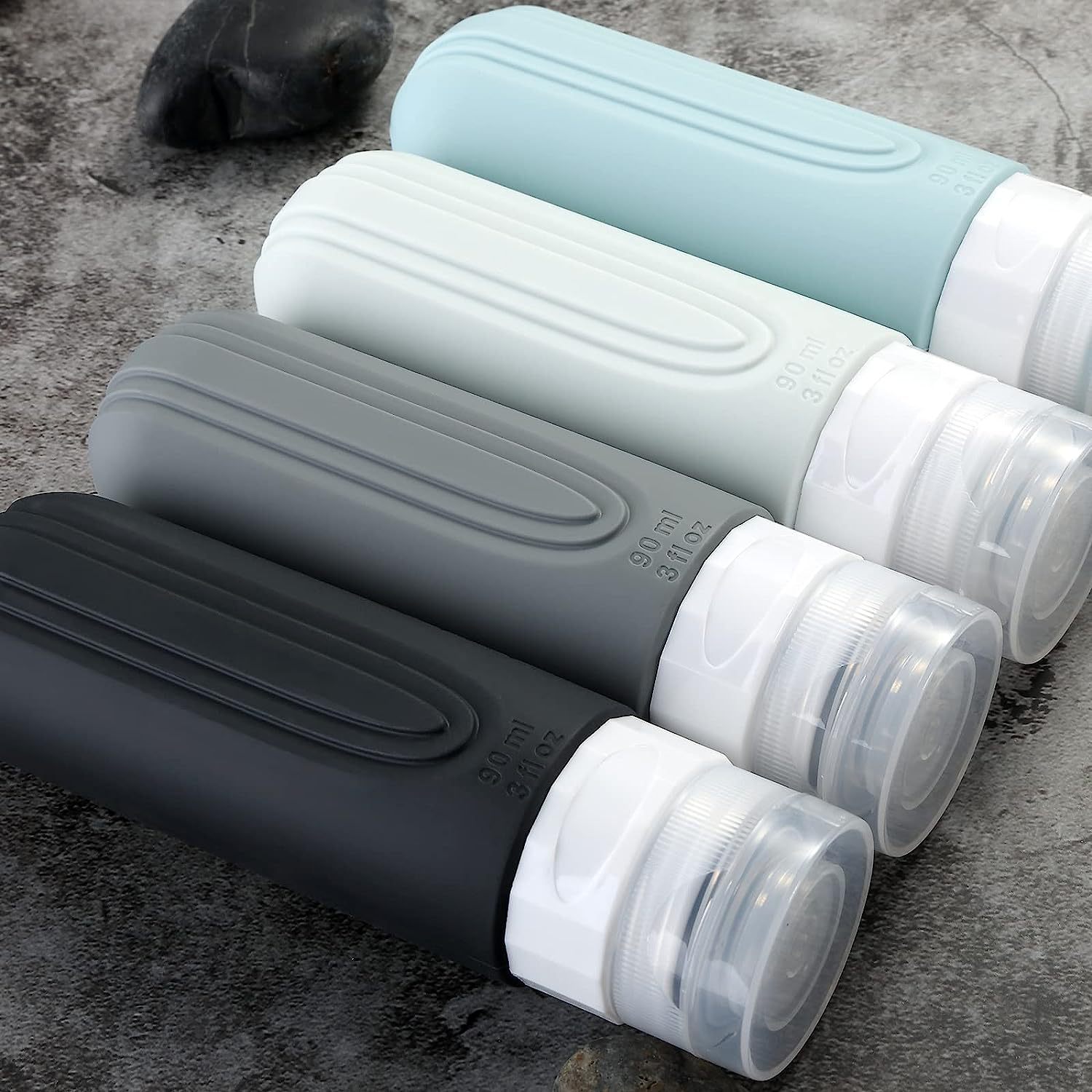 90ml/Set Silicone Travel Cosme - đánh giá và giá Dry Shampoo Travel