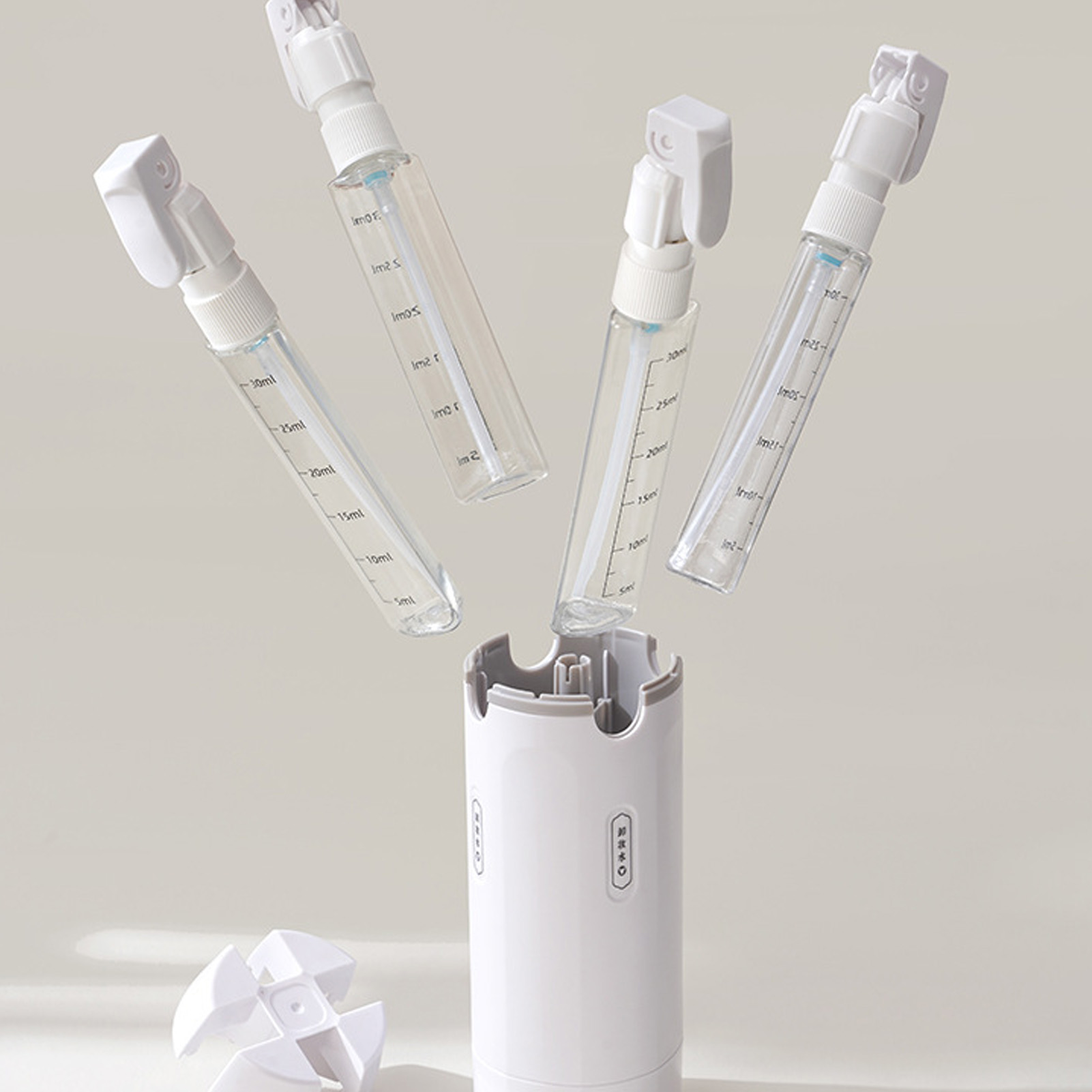4-in-1 Travel Liquid Dispenser - đánh giá và giá Dry Shampoo Travel