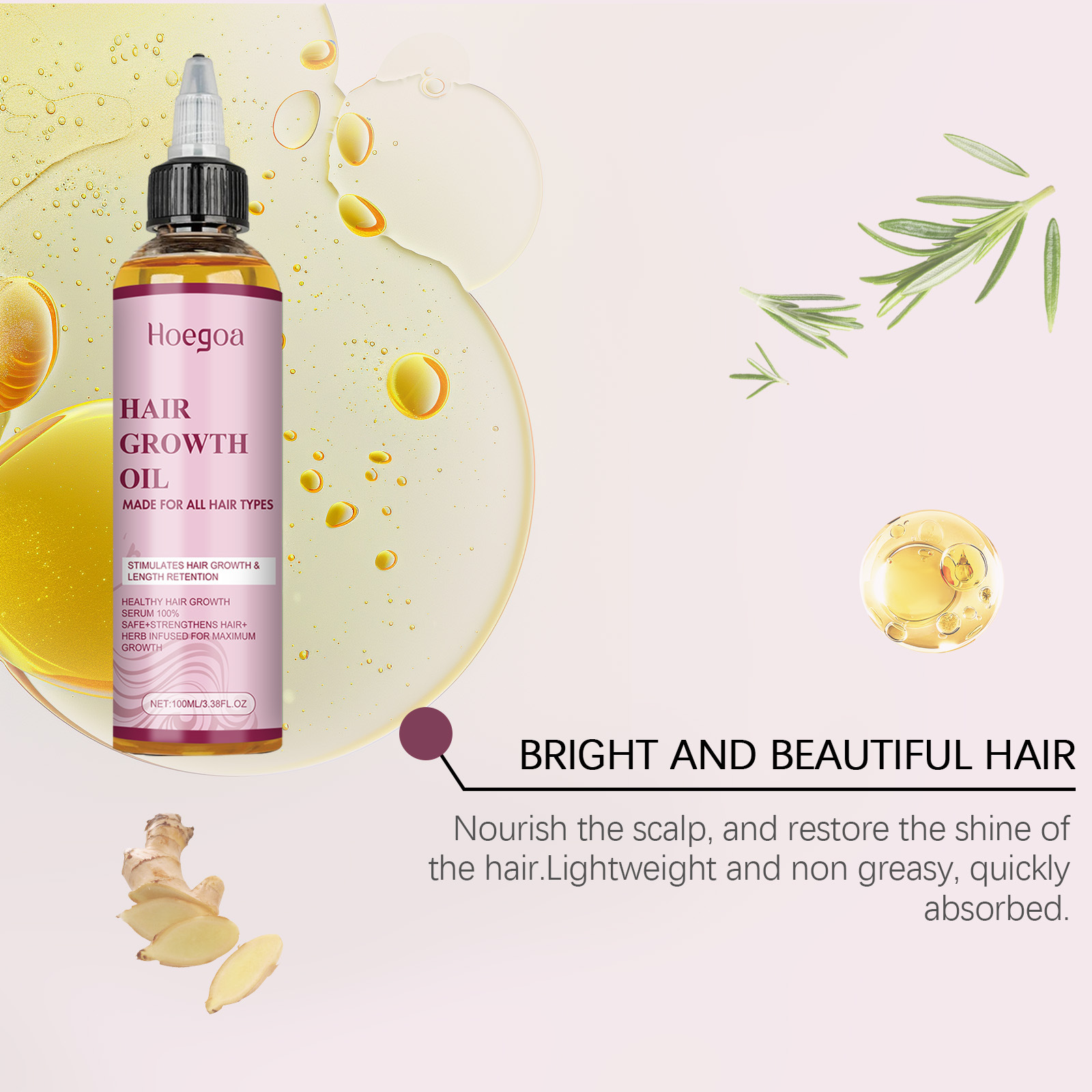 Hair Growth Oil Repair Split E - đánh giá và giá Hair Care Frizzy Hair
