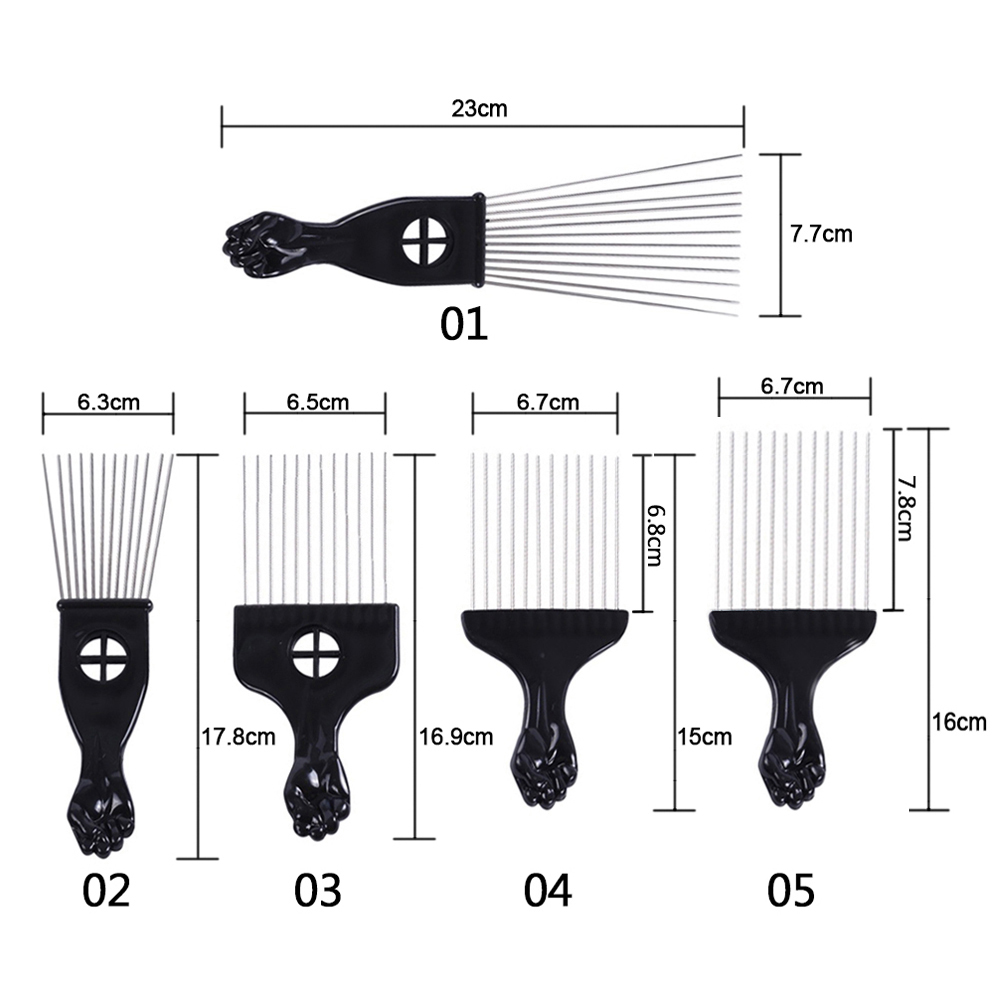 1 Chiếc Salon Sử Dụng Kim Loại - đánh giá và giá Afro Pick Comb