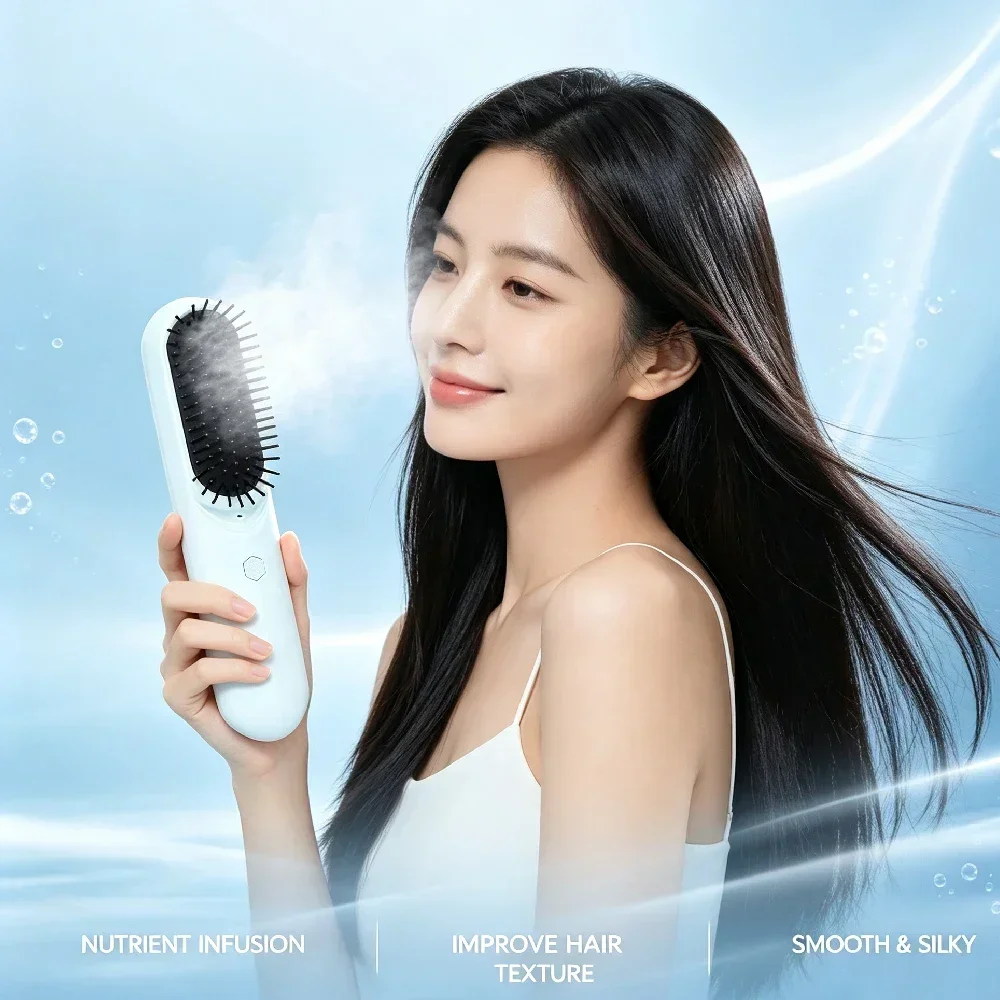 Steam Electric Hair Straighten - đánh giá và giá Hair Care Frizzy Hair