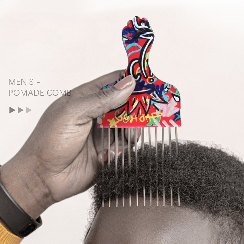 2Pcs Professional Salon Afro C - đánh giá và giá Afro Pick Comb