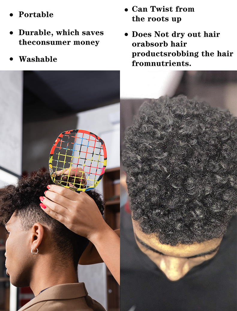 2Pcs Professional Salon Afro C - đánh giá và giá Afro Pick Comb