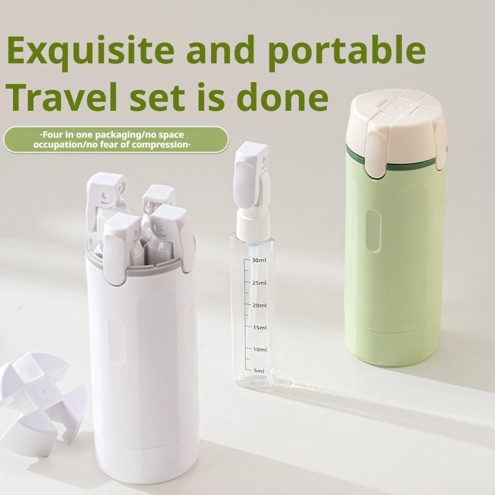 Travel Bottles 4-in-1 Leak-Pro - đánh giá và giá Dry Shampoo Travel