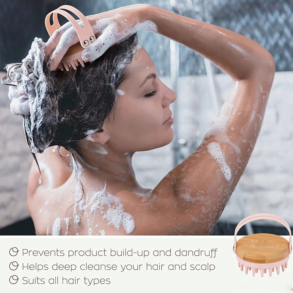 New Scalp Massager Shampoo Bru - đánh giá và giá Hair Care Clinic