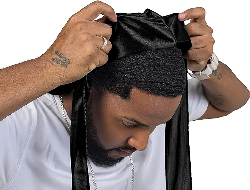 3PCS/LOT Long Durag Silk Satin - đánh giá và giá Satin Hair Bonnet