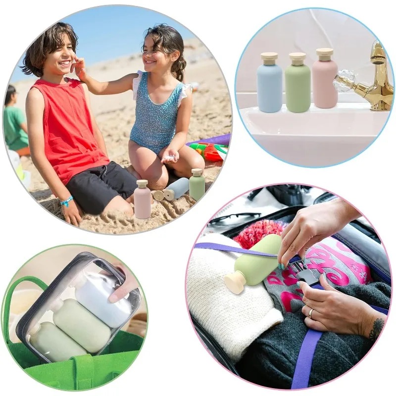 3Pcs for Shampoo Travel Bottle - đánh giá và giá Dry Shampoo Travel
