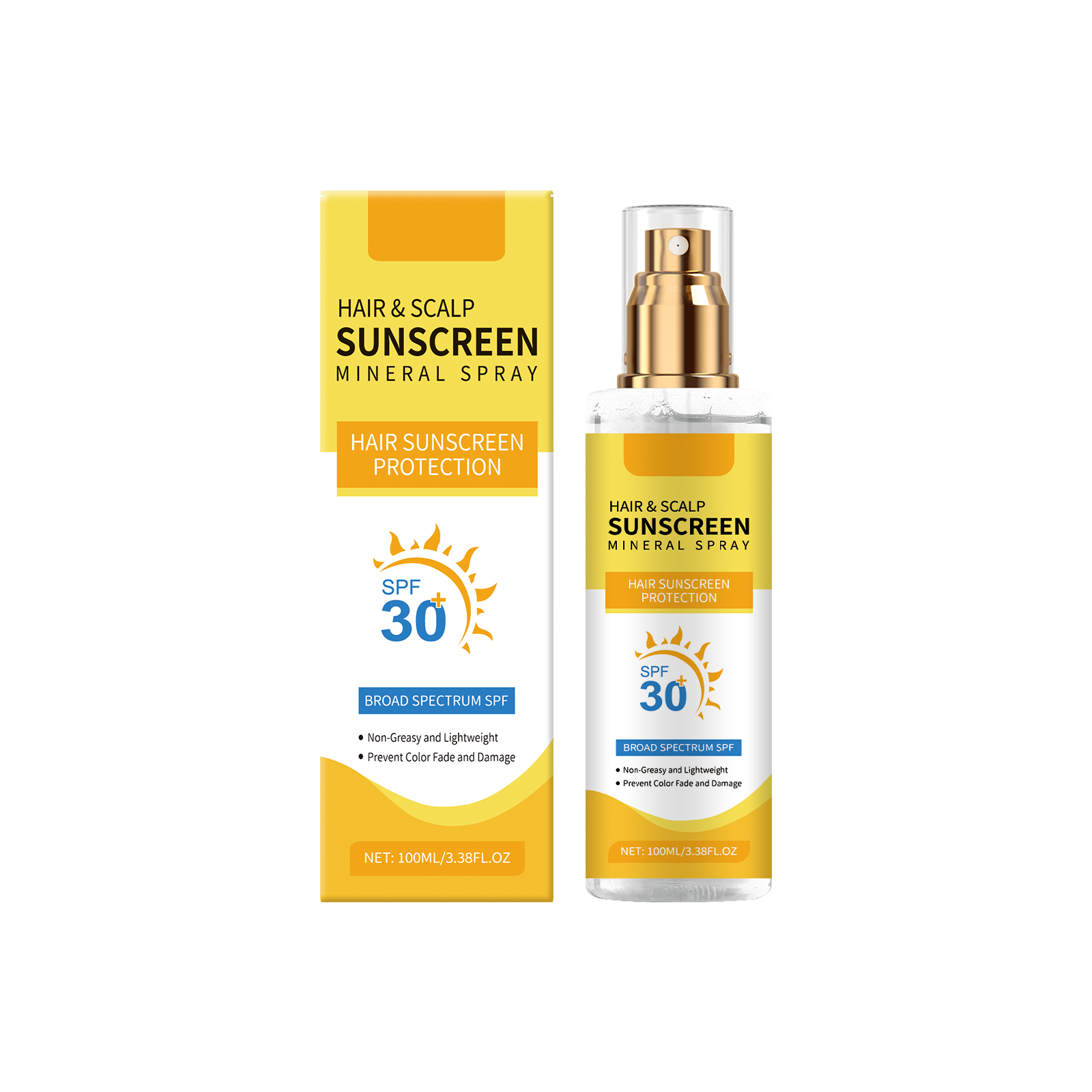 Ginger Root Scalp Sunscreen Sp - đánh giá và giá Hair Care Set
