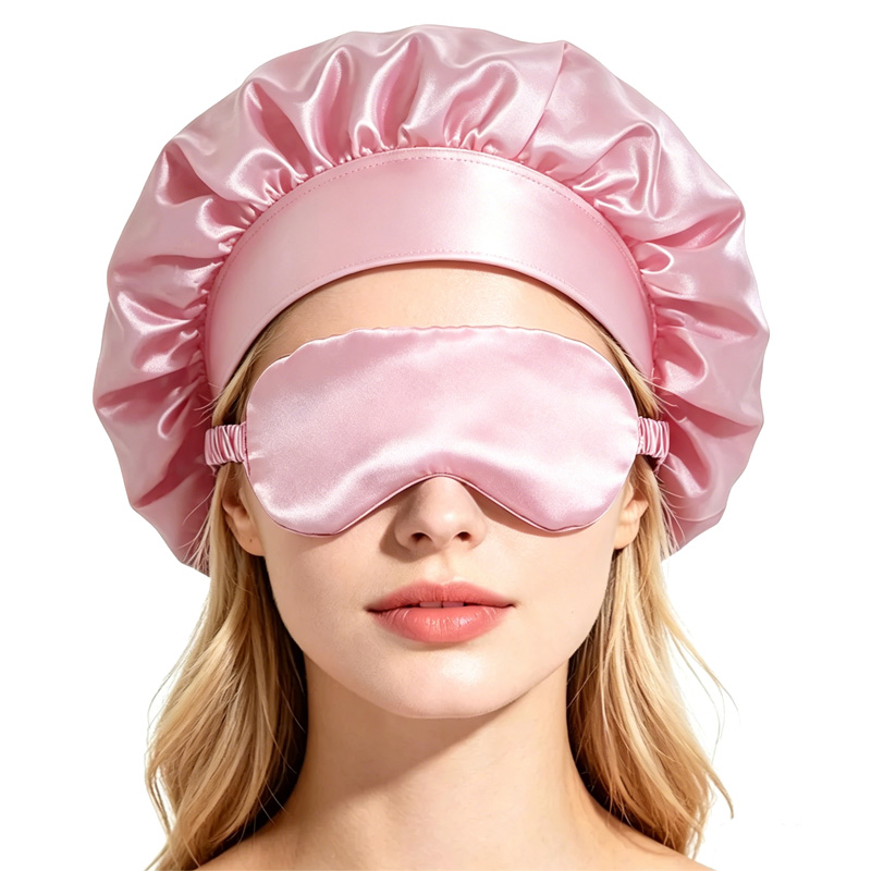  Satin Bonnet Sleep Eye Mask  - đánh giá và giá Hair Care Set