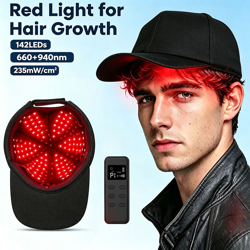 LED Red Light Therapy Hat For  - đánh giá và giá Hair Care Frizzy Hair