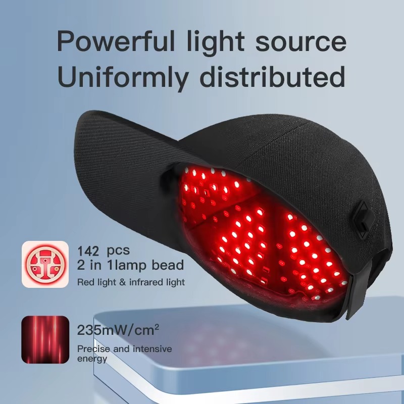 LED Red Light Therapy Hat For  - đánh giá và giá Hair Care Frizzy Hair