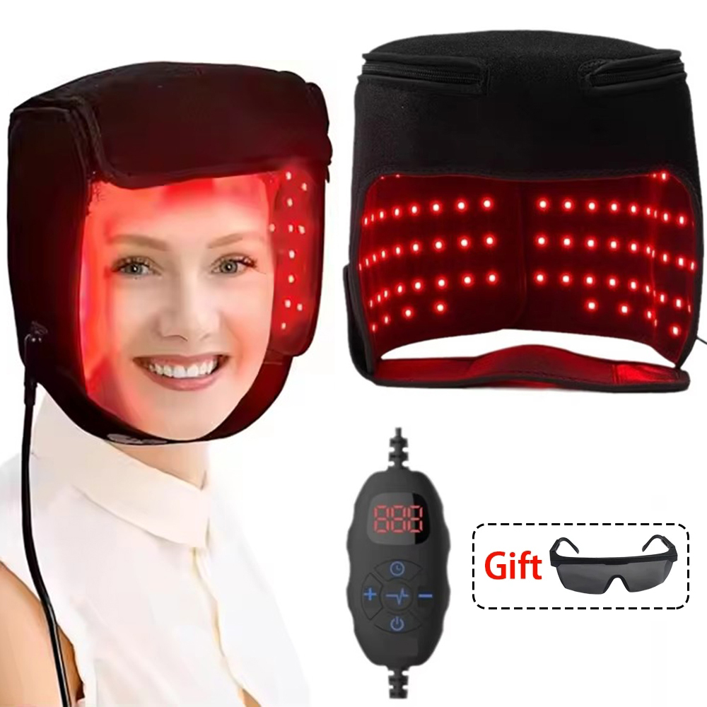 LED Red Light Therapy Hat For  - đánh giá và giá Hair Care Frizzy Hair