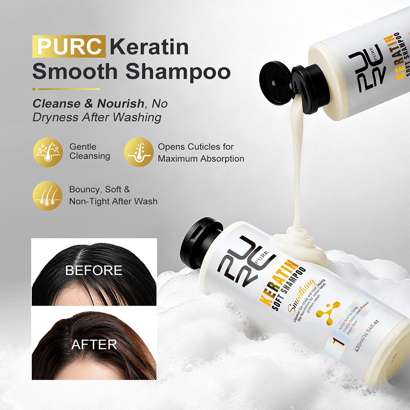 PURC Keratin Treatment Hair Ca - đánh giá và giá Hair Care Set