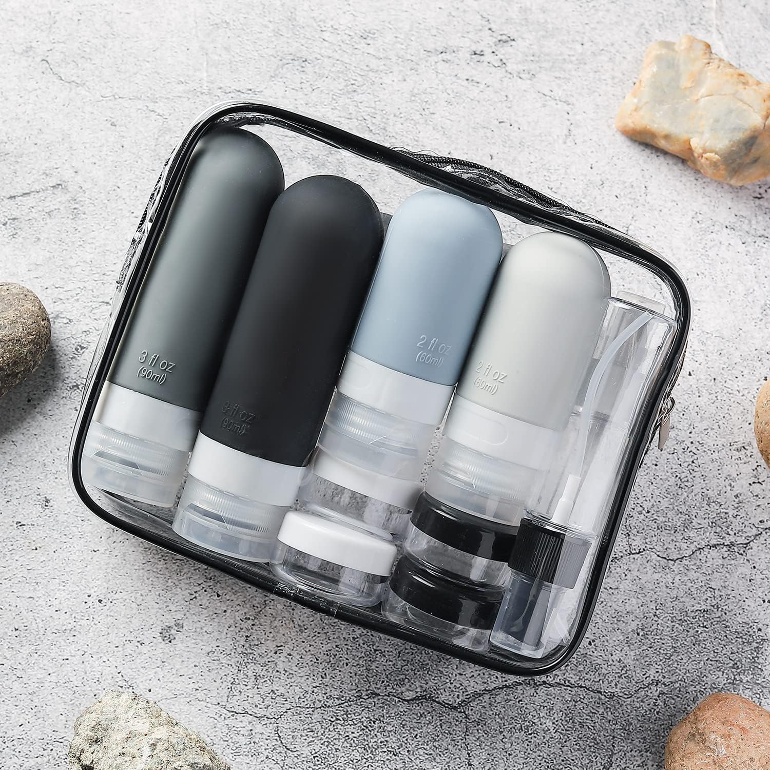 16Pcs Travel Containers Leak-P - đánh giá và giá Dry Shampoo Travel