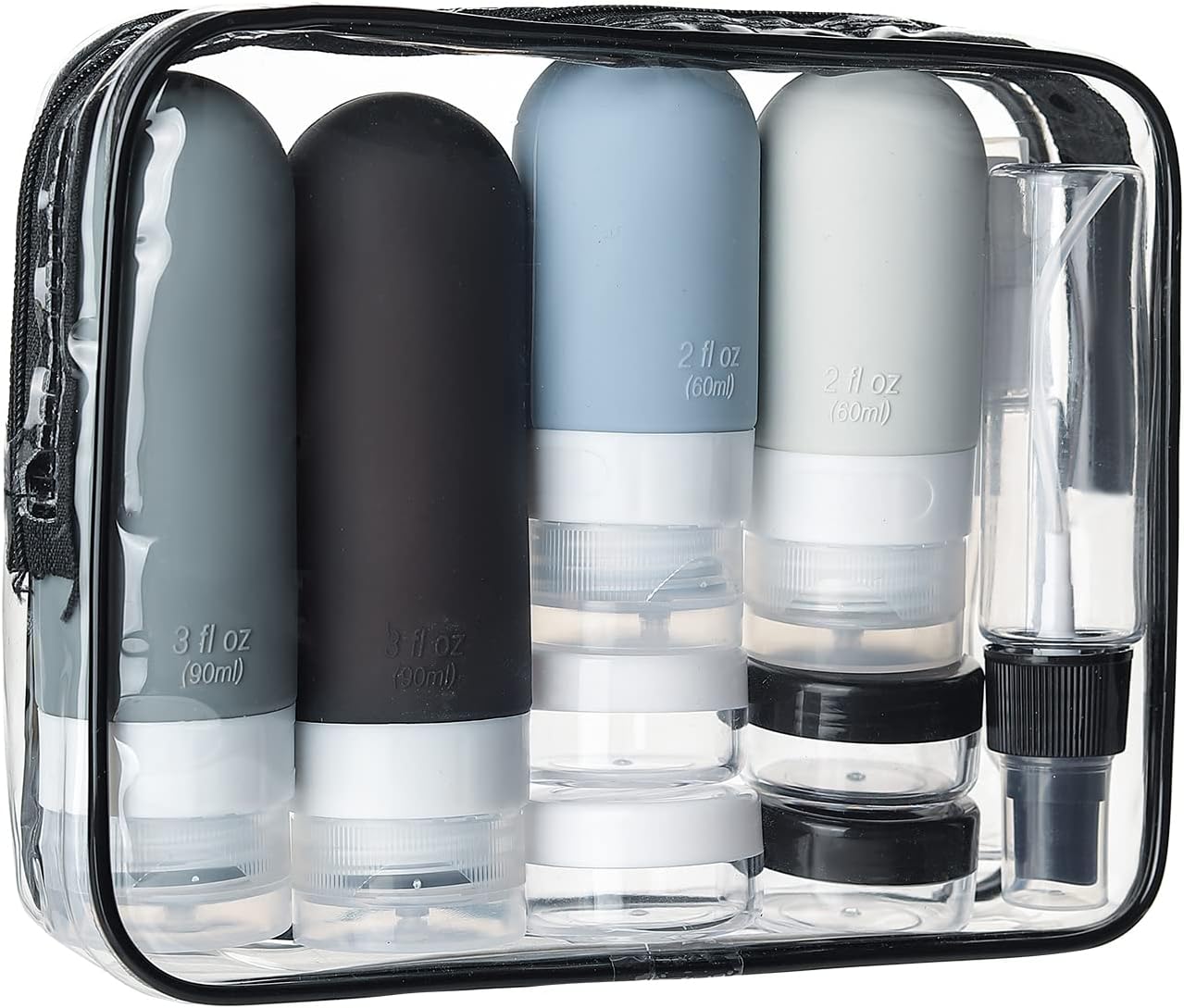 16Pcs Travel Containers Leak-P - đánh giá và giá Dry Shampoo Travel