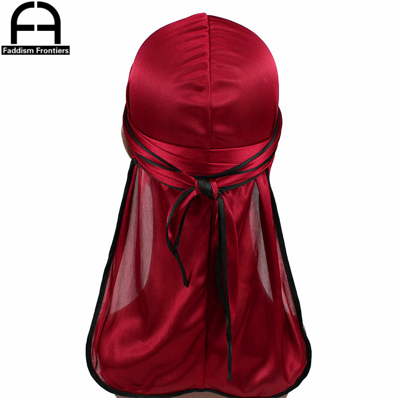 Thời Trang Mới Nam Satin Durag - đánh giá và giá Satin Hair Bonnet