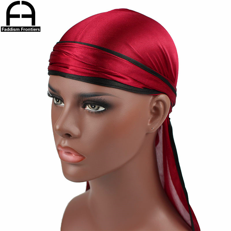 Thời Trang Mới Nam Satin Durag - đánh giá và giá Satin Hair Bonnet