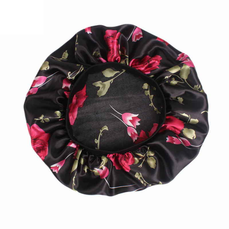 Women Satin Bonnet Elastic Wid - đánh giá và giá Satin Hair Bonnet