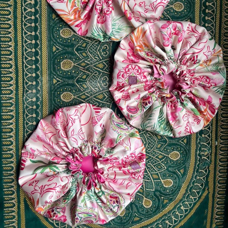 Custom Silk Bonnets Personaliz - đánh giá và giá Satin Hair Bonnet