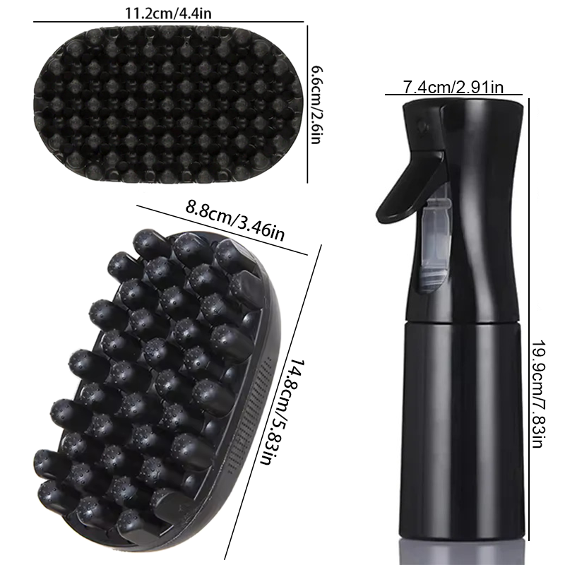 2pcs/set Curly Hair Sponge Twi - đánh giá và giá Afro Pick Comb
