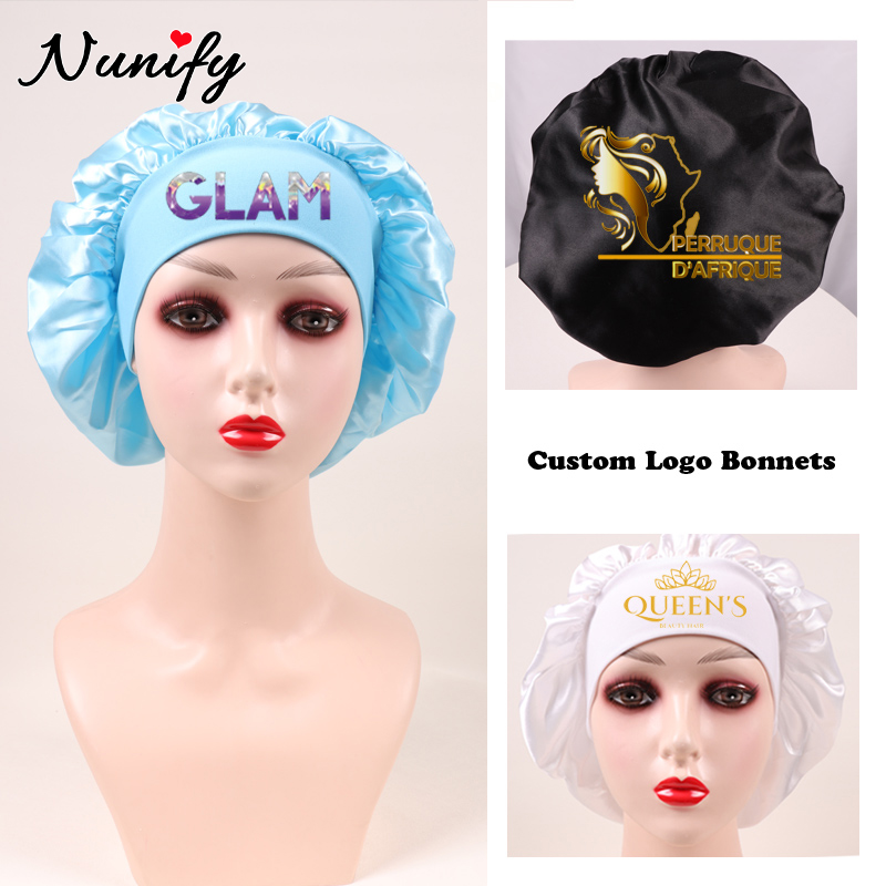 10Pcs Custom Logo Satin Bonnet - đánh giá và giá Satin Hair Bonnet
