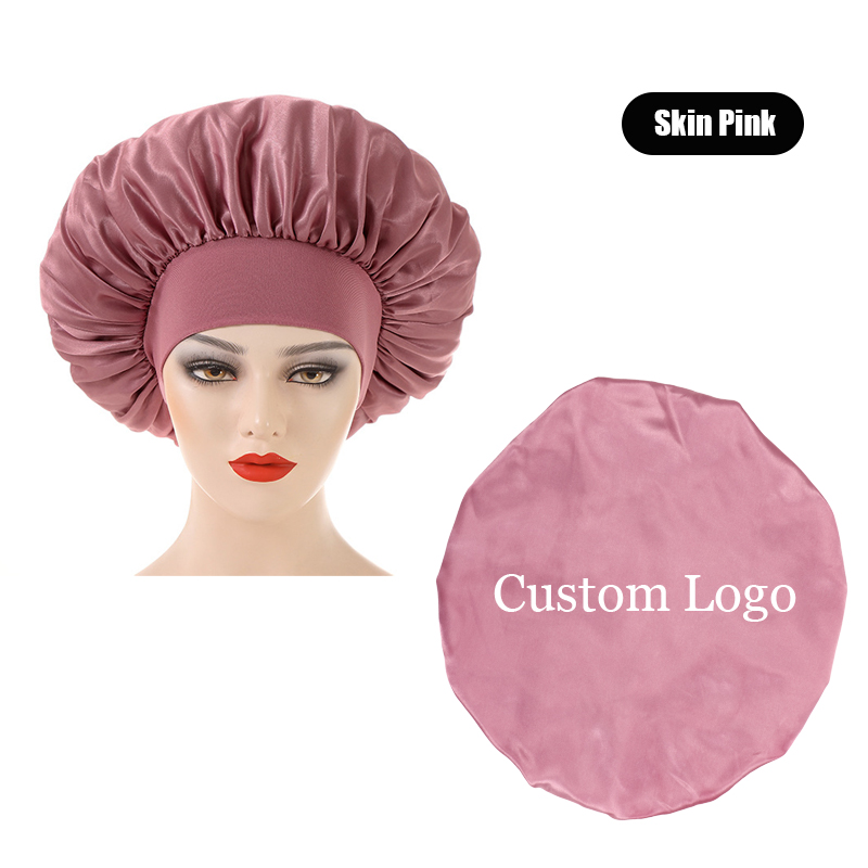 10Pcs Custom Logo Satin Bonnet - đánh giá và giá Satin Hair Bonnet