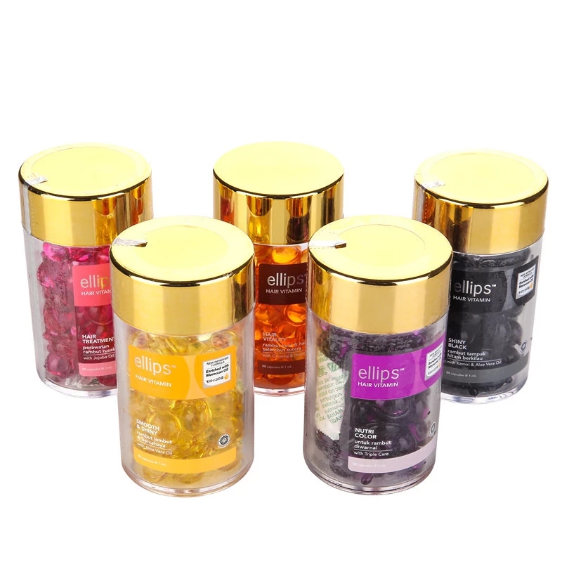ELLIPS Dưỡng Tóc Vitamin Kerat - đánh giá và giá Hair Care Indonesia