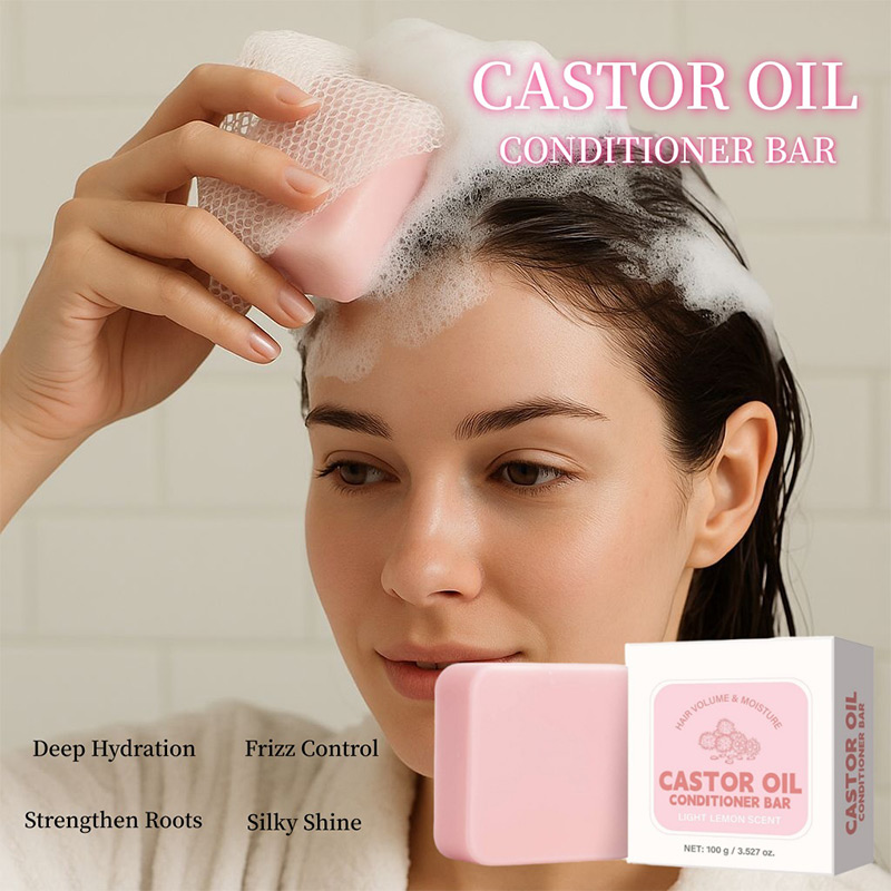 Castor Oil Conditioner Soap Ba - đánh giá và giá Hair Care Frizzy Hair