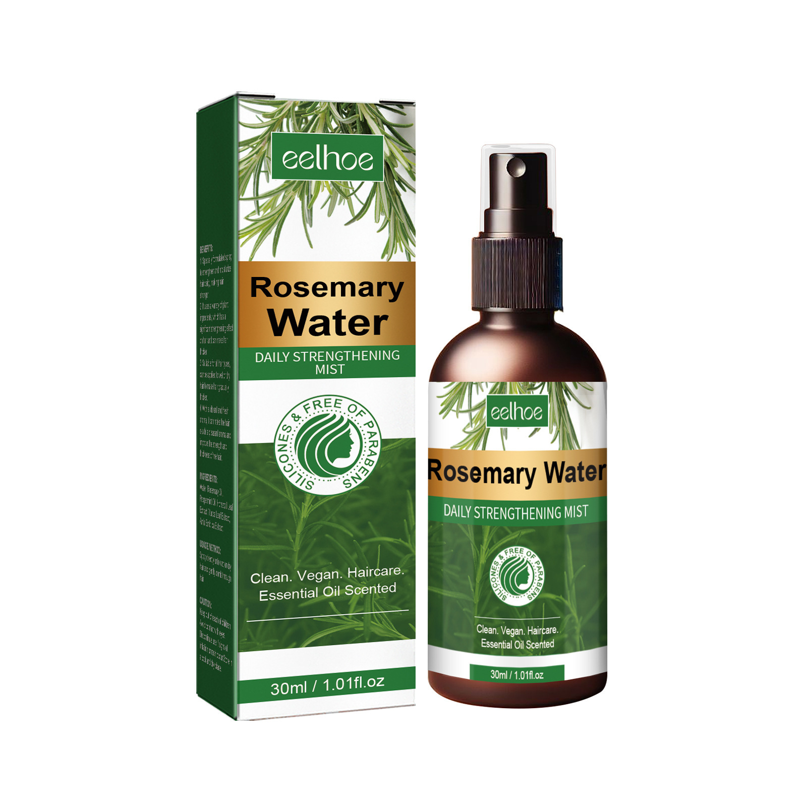Rosemary Spray for Hair Nouris - đánh giá và giá Hair Care Treatment